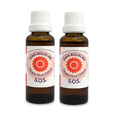 2 X  FÓRMULA S.O.S. TERAPIA FLORAL