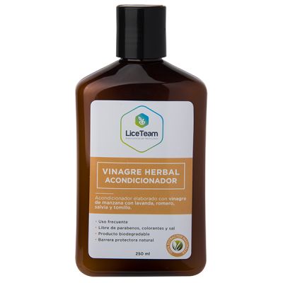 ACONDICIONADOR VINAGRE HERBAL - PIOJOS