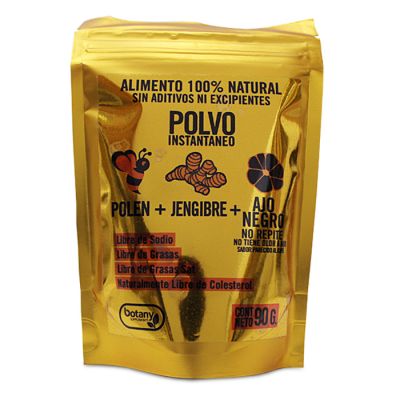 POLVO AJO NEGRO-JENGIBRE-POLEN 90 GRS