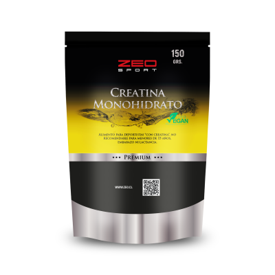 CREATINA MONOHIDRATO 150gr ZEOSPORT.