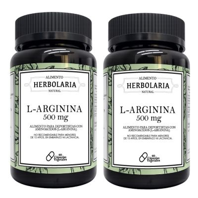 2X L- ARGININA 60 CÁPSULAS