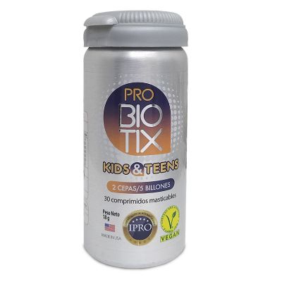 PROBIOTIX TEENS KIDS 30 COMP MASTICABLES