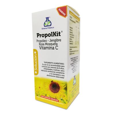 PROPOLKIT JENGIBRE ROSA MOSQUETA SIN AZUCAR 120 ML.