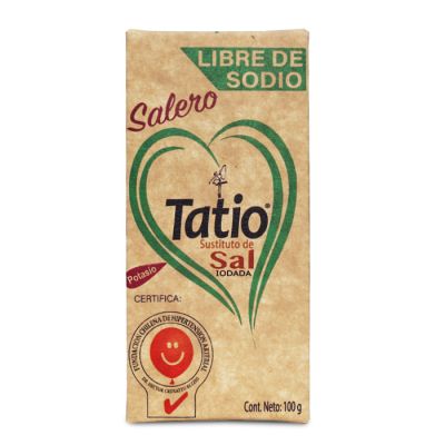 SAL TATIO / LIBRE DE SODIO / EN POLVO 100 GRS.