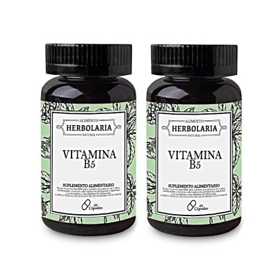 2 X VITAMINA B5 X 60 CAPS. VEGETALES