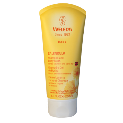 SHAMPOO Y GEL DE DUCHA CALENDULA 200ML  