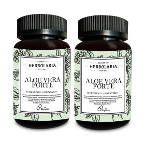 2 X ALOE VERA FORTE 60 Cápsulas Vegetales